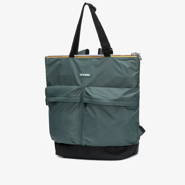 k-way-noam-sac-shopping-unisexe-green-balsam image 1