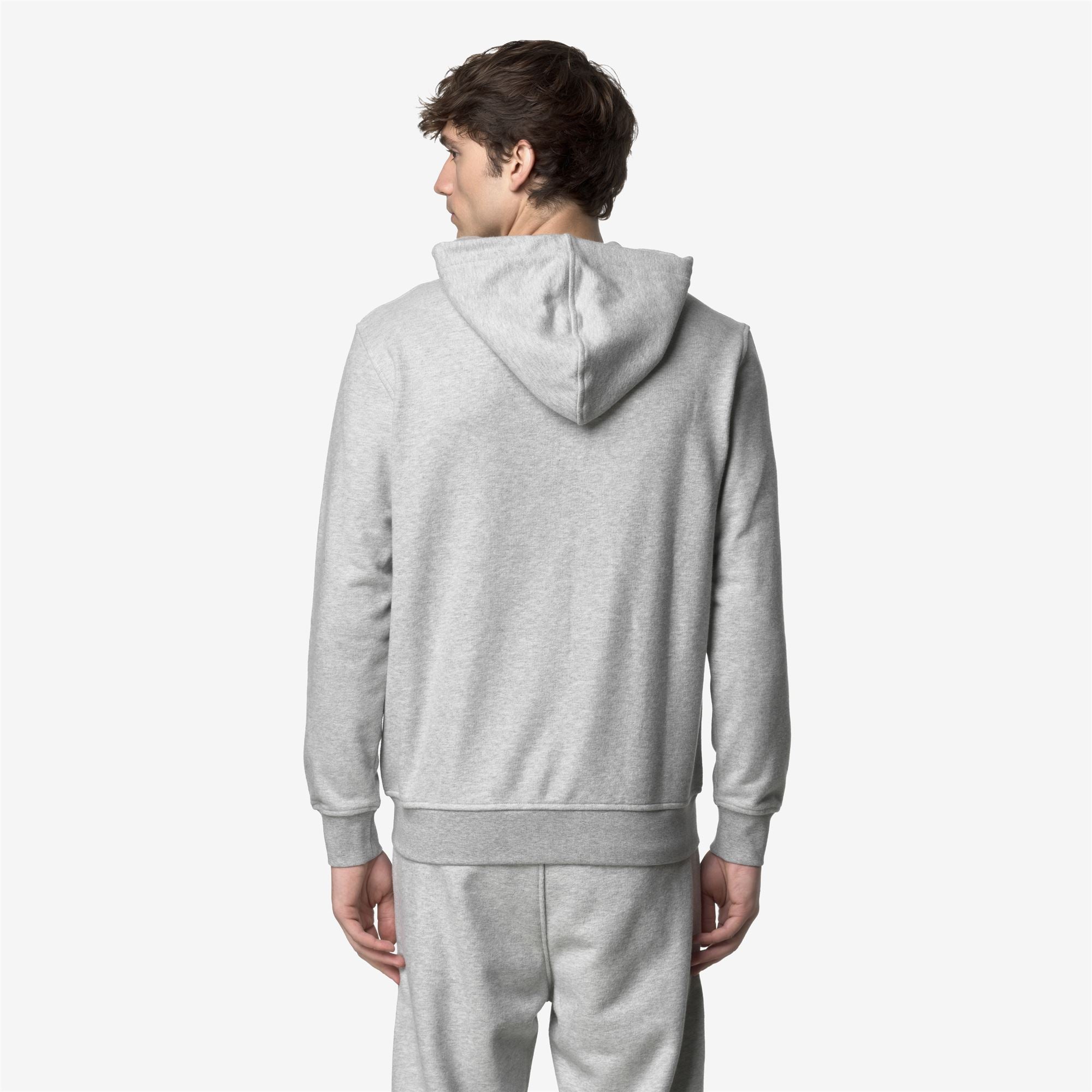 k-way-anthony-heavy-fleece-veste-polaire-homme-grey-mel image 3