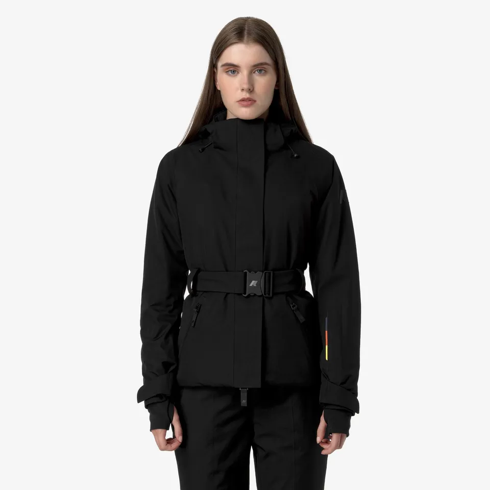 k-way-chevril-microtwill-2l-veste-femme-black-pure image 1