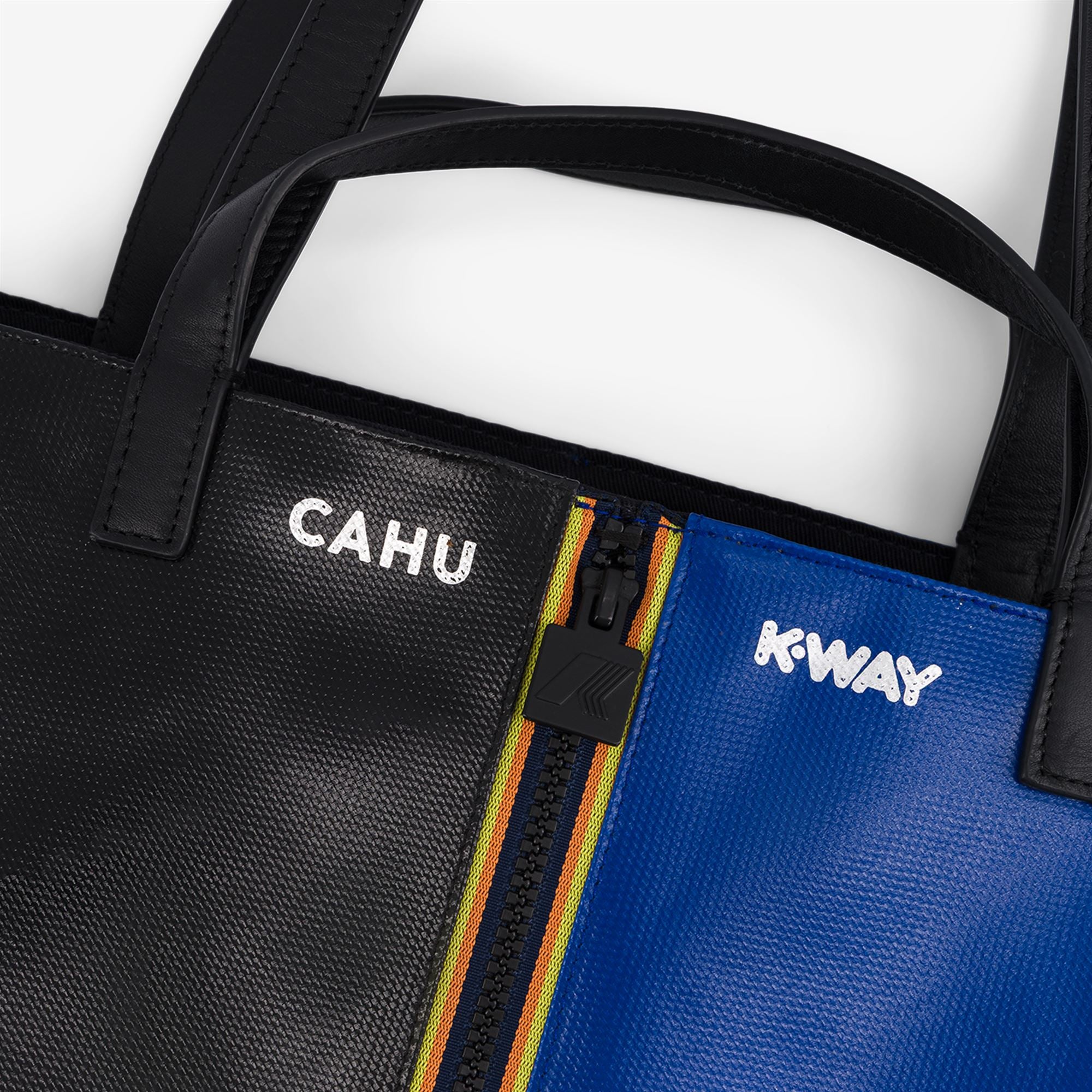 k-way-pratique-large-sac-fourre-tout-unisexe-black-blue-princess image 6