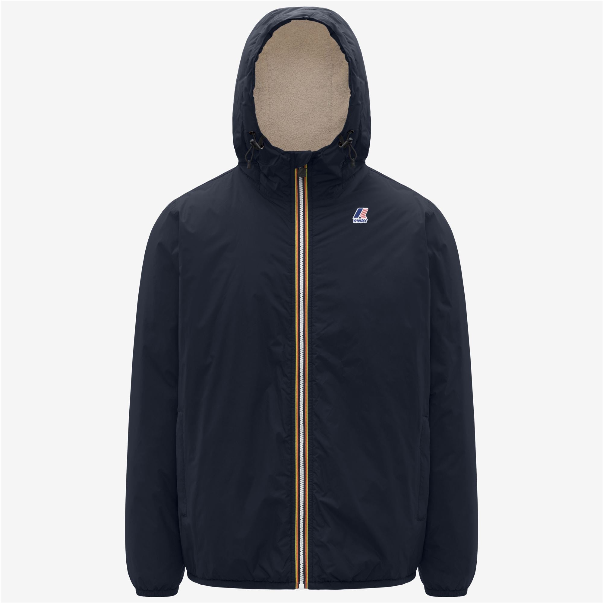 k-way-le-vrai-4-0-claude-orsetto-veste-mi-saison-unisexe-blue-depth image 3