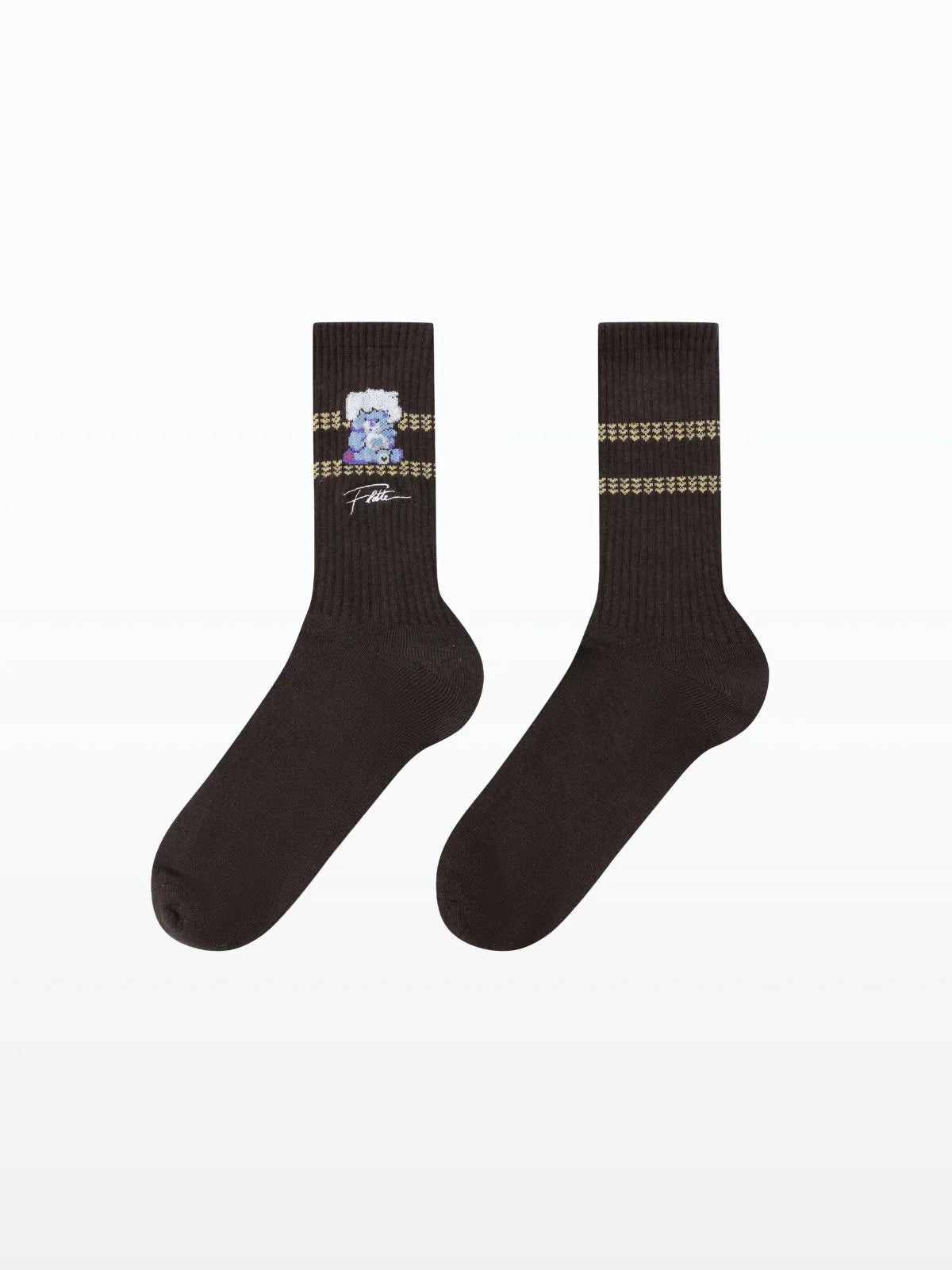 flotte-chaussettes-bisounours-hautes-coton-mixte image 3