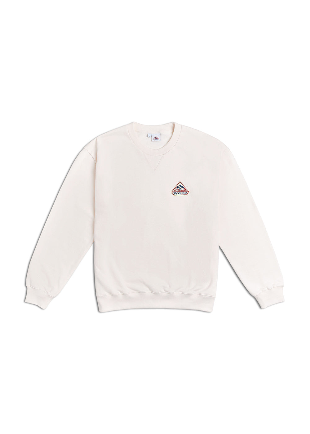 pyrenex-phase-sweat-col-rond-coton-bio-blanc image 5