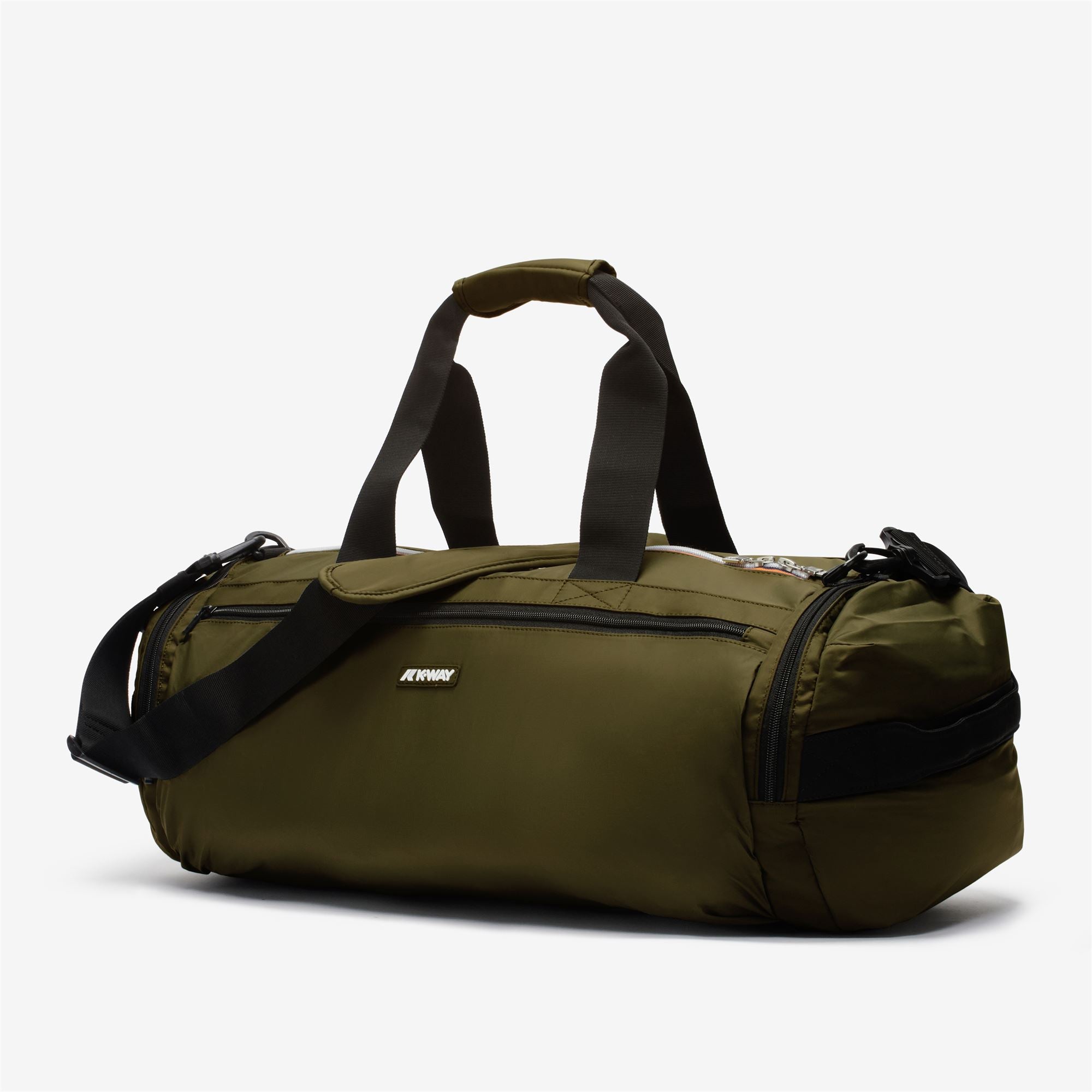 k-way-mareville-m-sac-polochon-unisexe-green-blackish image 3