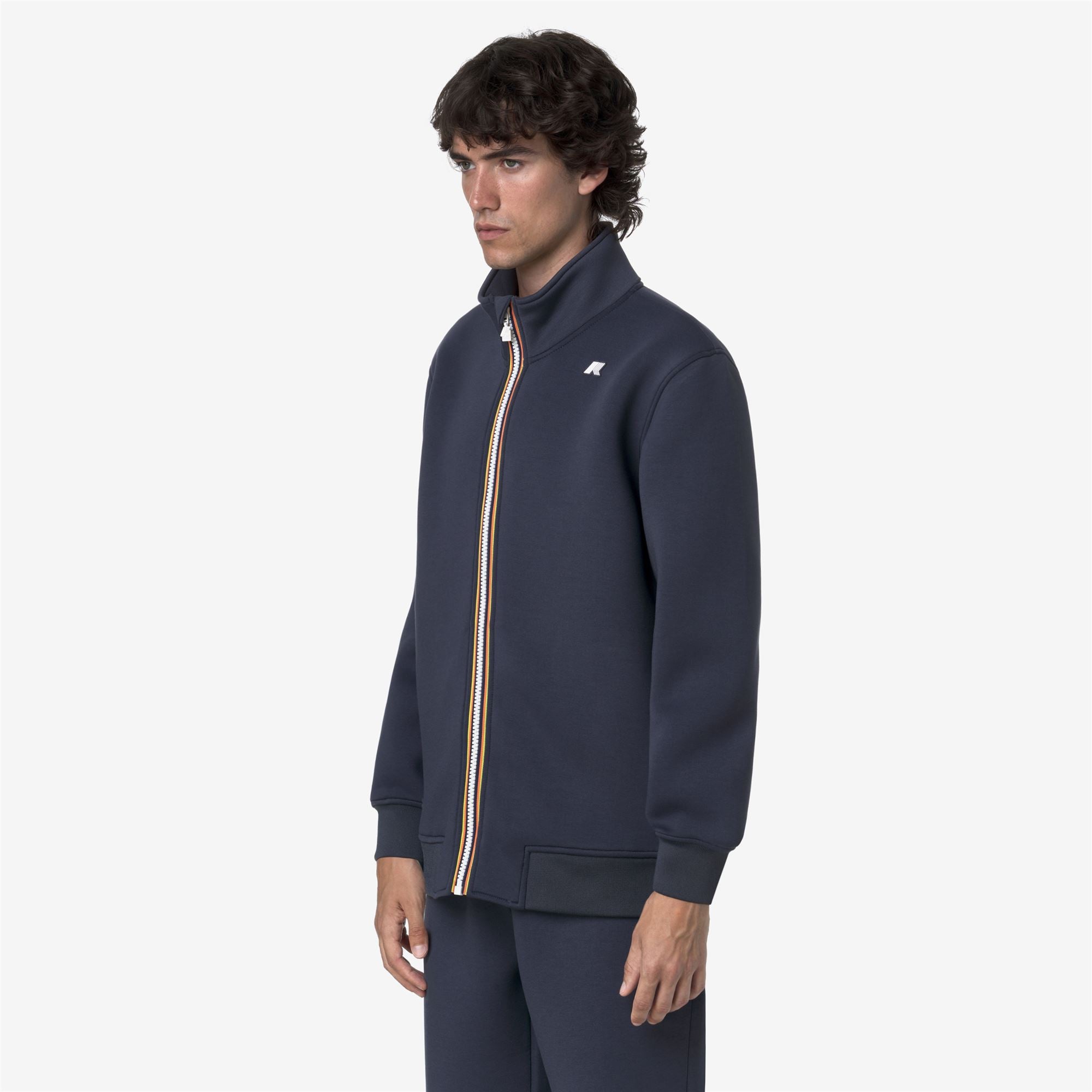 k-way-finn-spacer-veste-polaire-homme-blue-airforce image 2