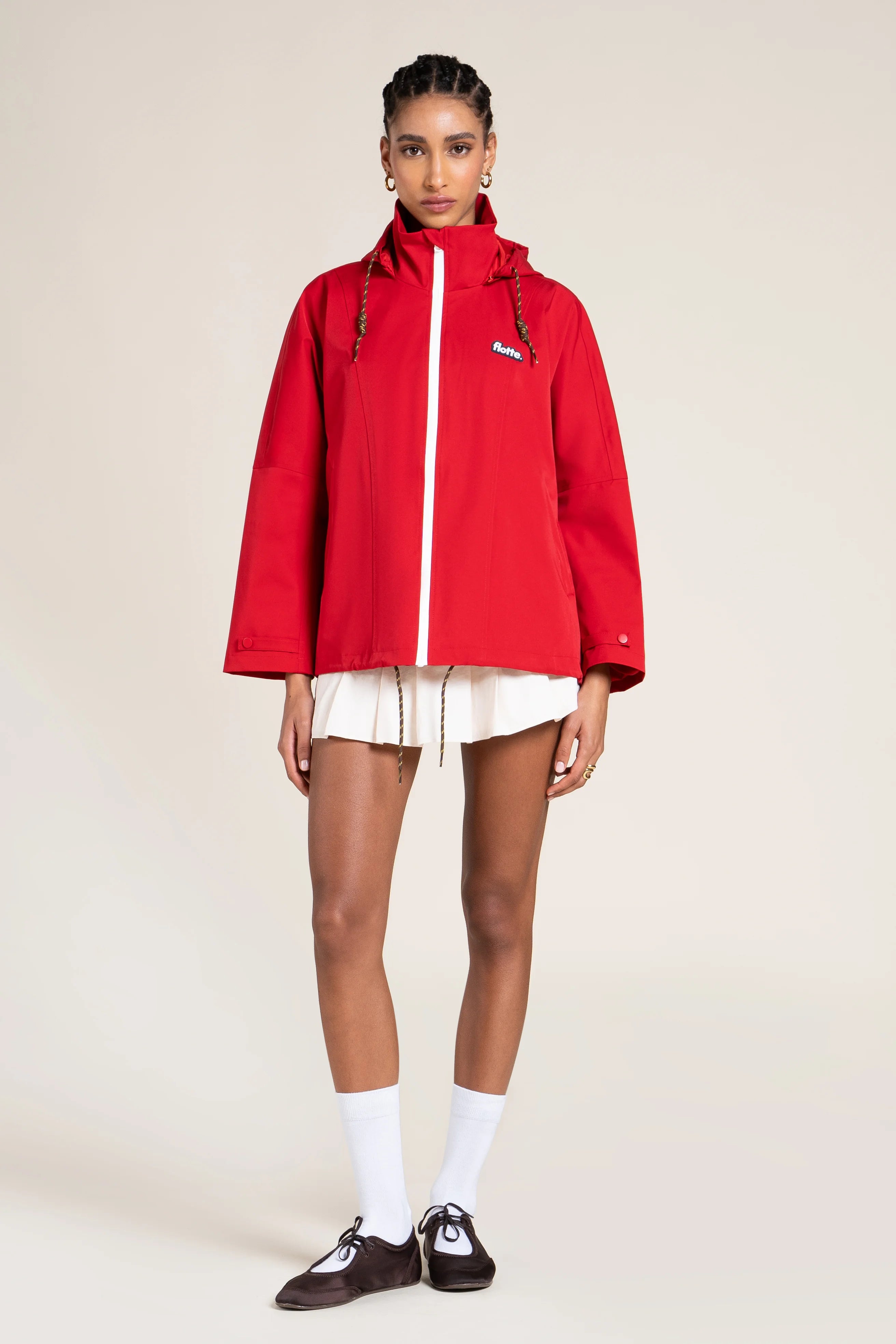 flotte-lourmel-cape-imperm-able-courte-oversize-capuche image 8