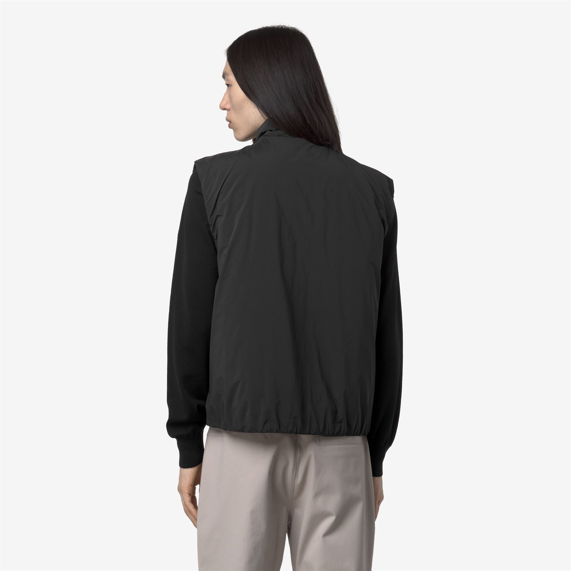 k-way-valen-plain-warm-gilet-homme-black-pure-black-pure image 3