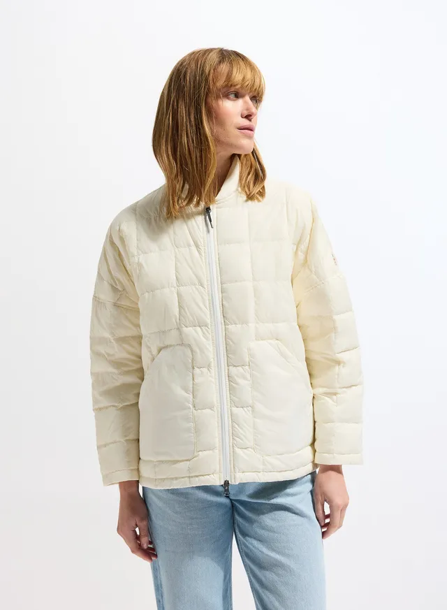 pyrenex-gypse-doudoune-l-g-re-femme-blanche-petit-bomber image 1