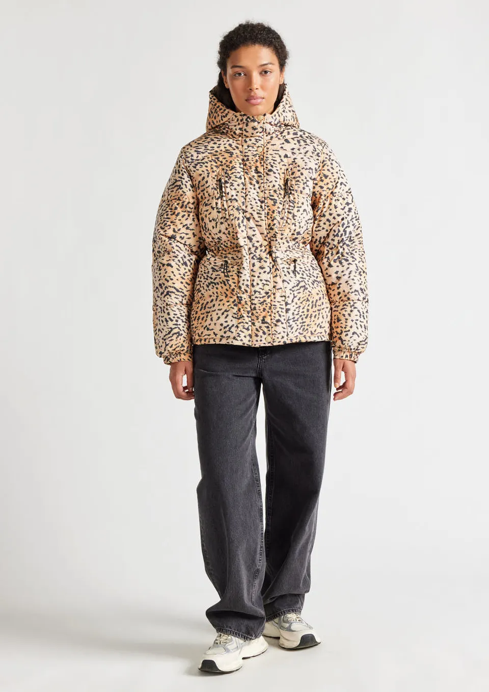 pyrenex-x-roseanna-talitha-doudoune-femme-wild-print-l-opard image 1