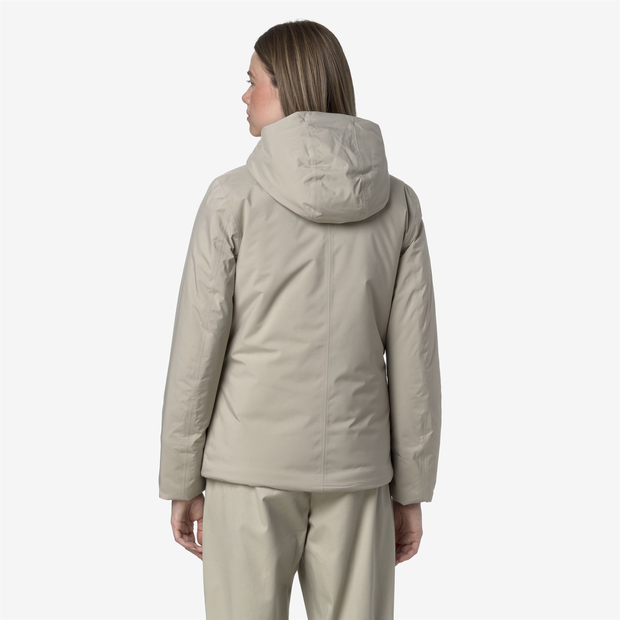 k-way-lil-soft-touch-marmotta-veste-courte-femme-beige-cashmere-grey-goat image 3