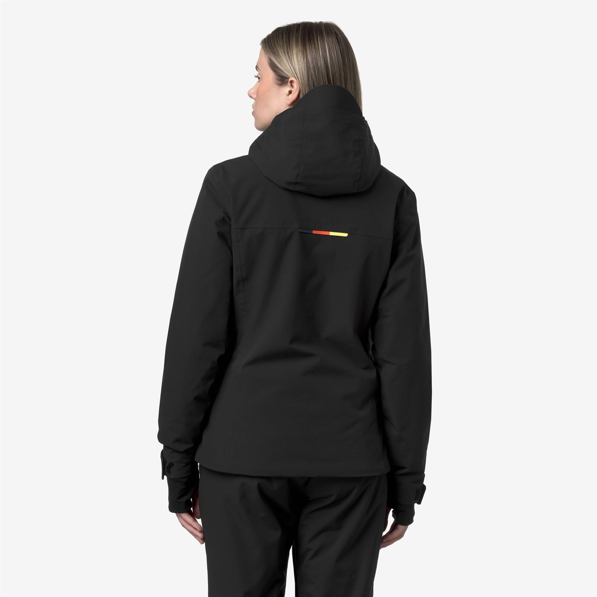 k-way-labresse-2l-twill-veste-de-ski-mi-longue-femme-black-pure image 3