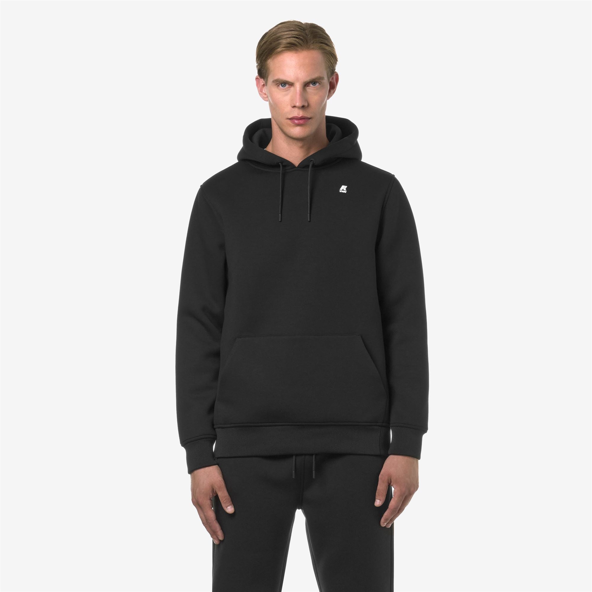 k-way-bernie-spacer-polaire-pull-over-homme-black-pure image 1