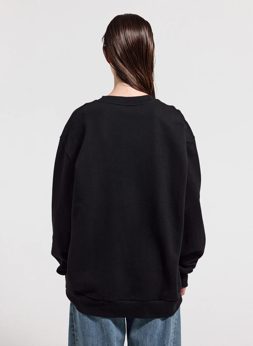 pyrenex-phase-sweat-col-rond-unisexe-noir-coton-bio image 4