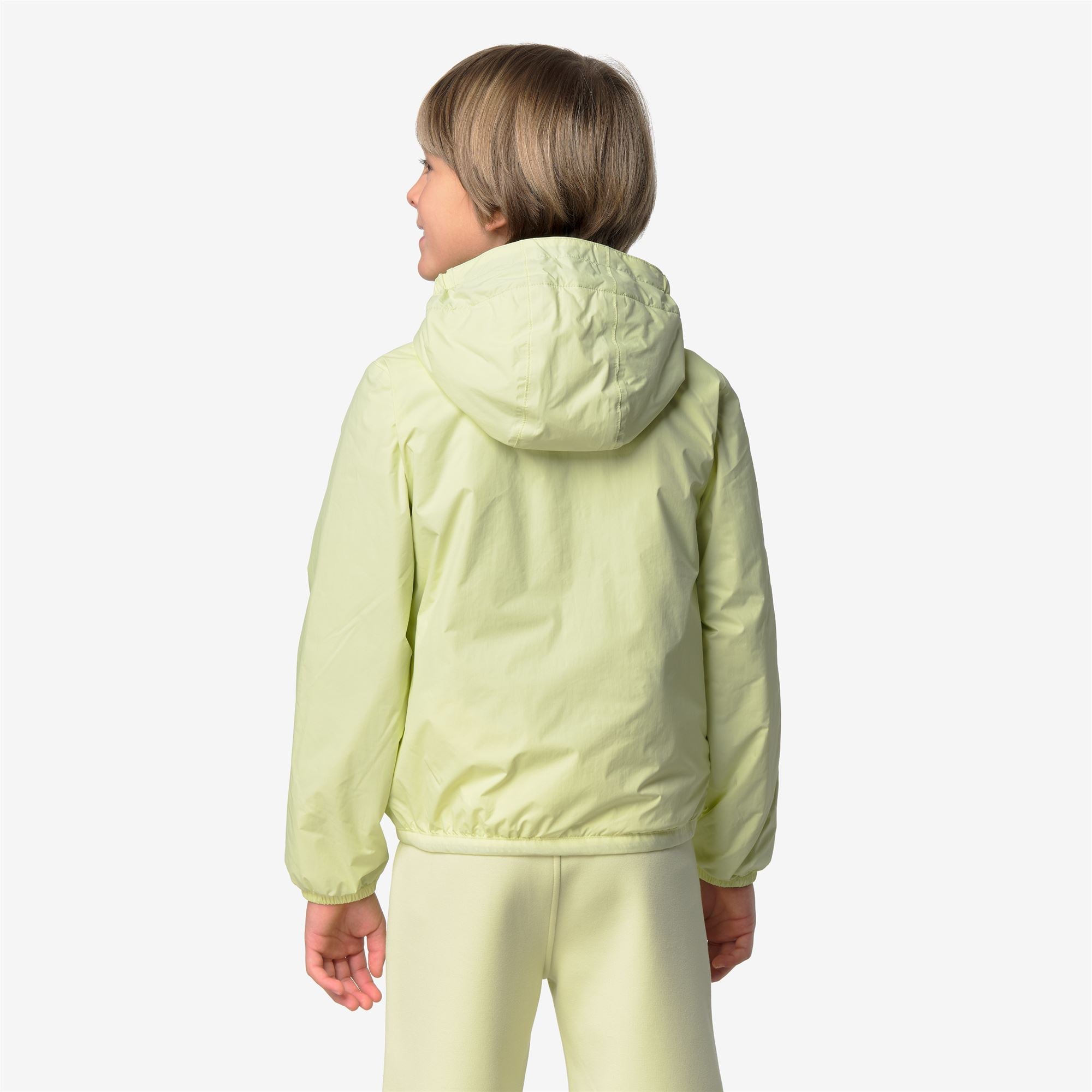 k-way-le-vrai-4-0-claude-warm-veste-milieu-enfant-yellow-lime image 4
