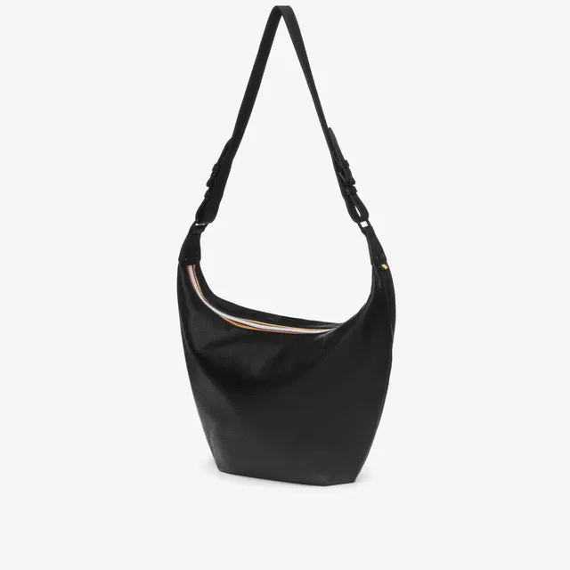 k-way-leaphee-sac-bandouli-re-femme-black-pure image 1