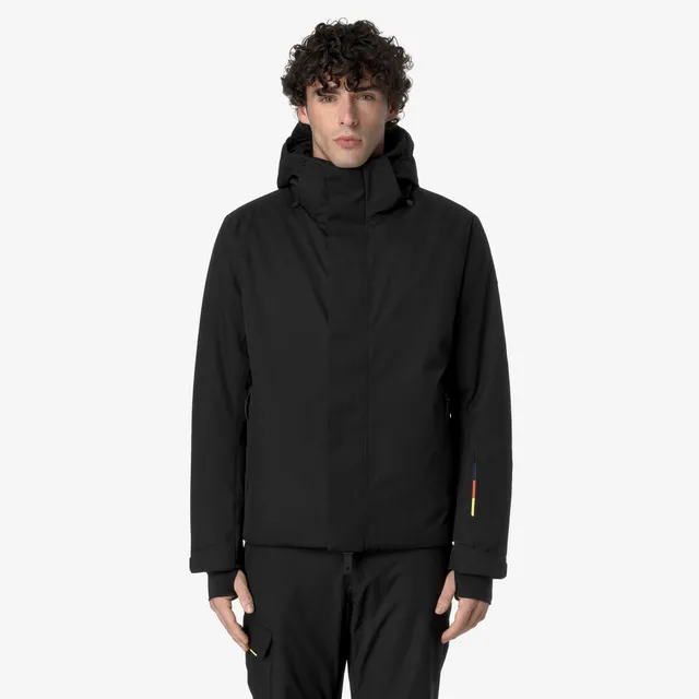 k-way-malamot-microtwill-2l-veste-milieu-homme-black-pure image 1
