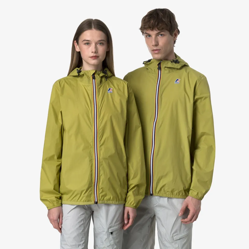 k-way-le-vrai-4-0-claude-veste-mi-longue-unisexe-green-moss image 1