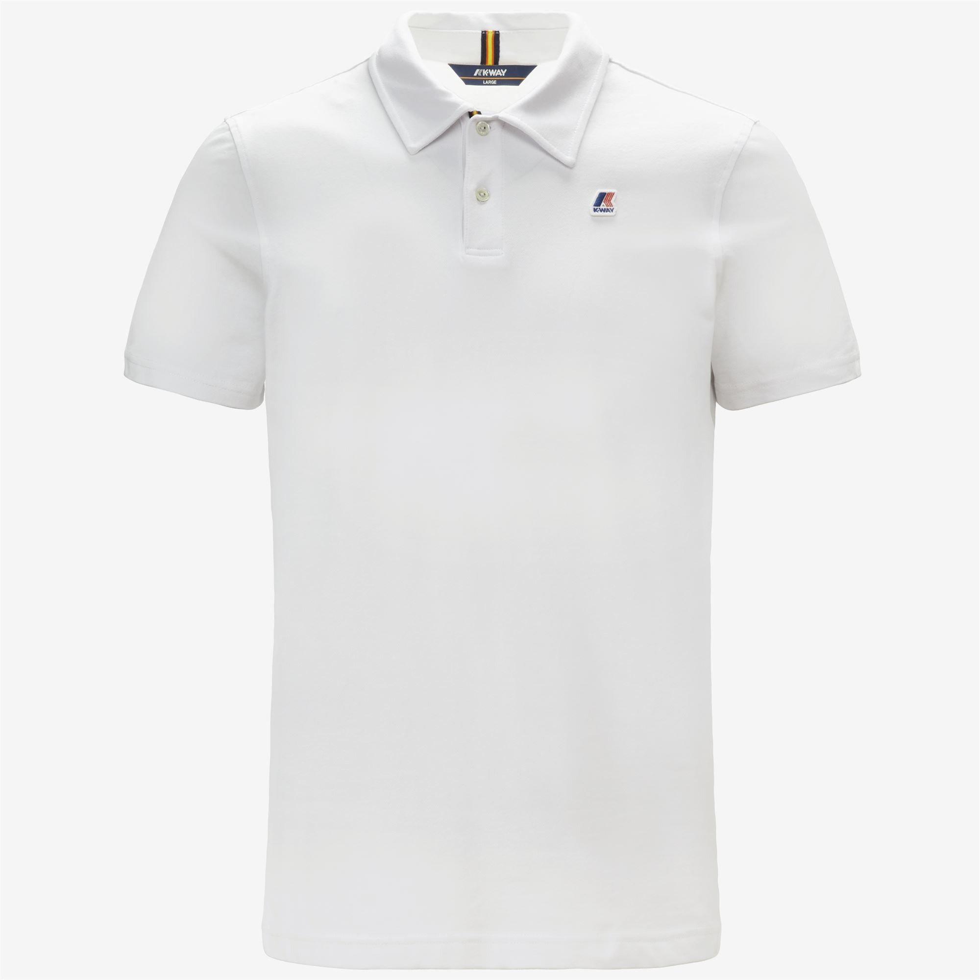 k-way-gregoire-tape-polo-manches-courtes-homme-white image 5
