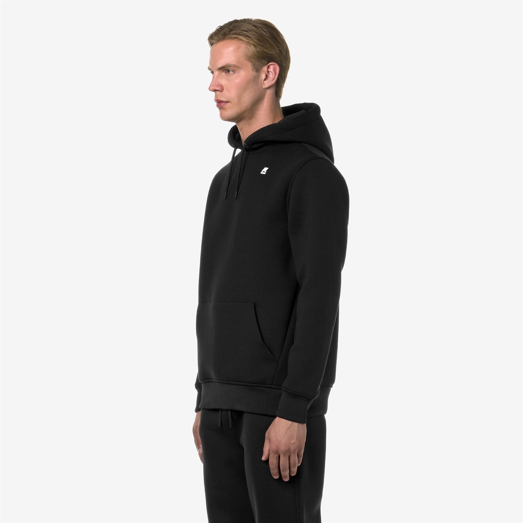 k-way-bernie-spacer-polaire-pull-over-homme-black-pure image 2