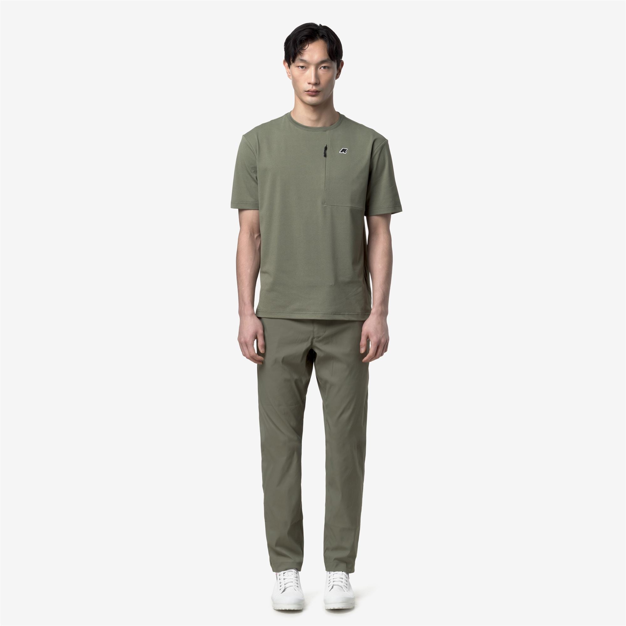 k-way-douvres-pantalon-de-sport-homme-green-lichen image 1