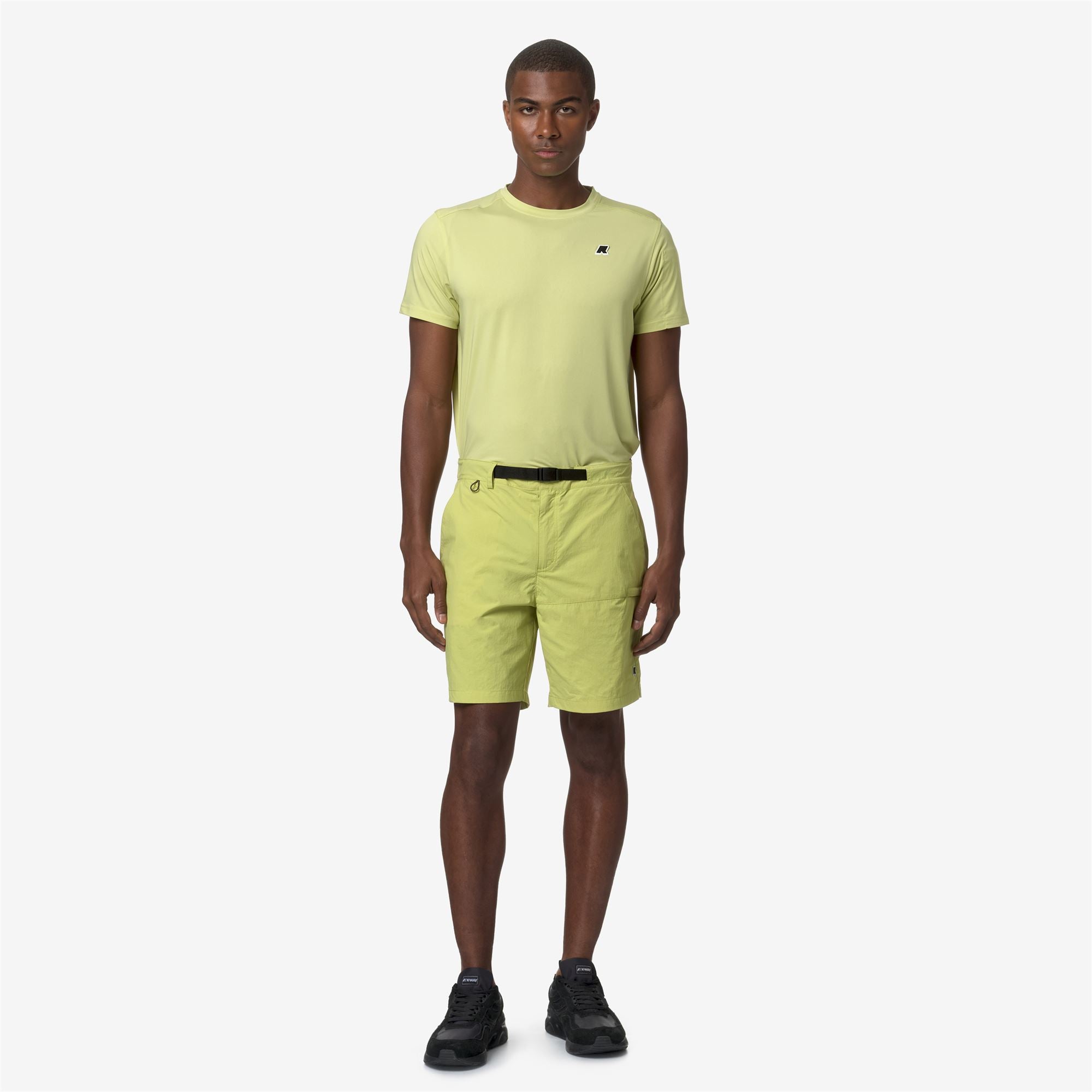 k-way-taprinne-short-cargo-homme-green-celery image 1