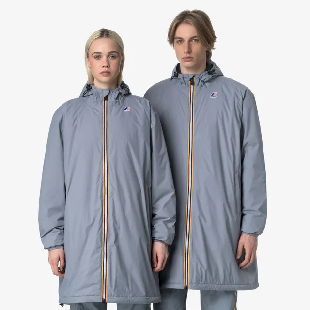 k-way-le-vrai-4-0-eiffel-east-warm-veste-3-4-unisexe-grey-md image 1