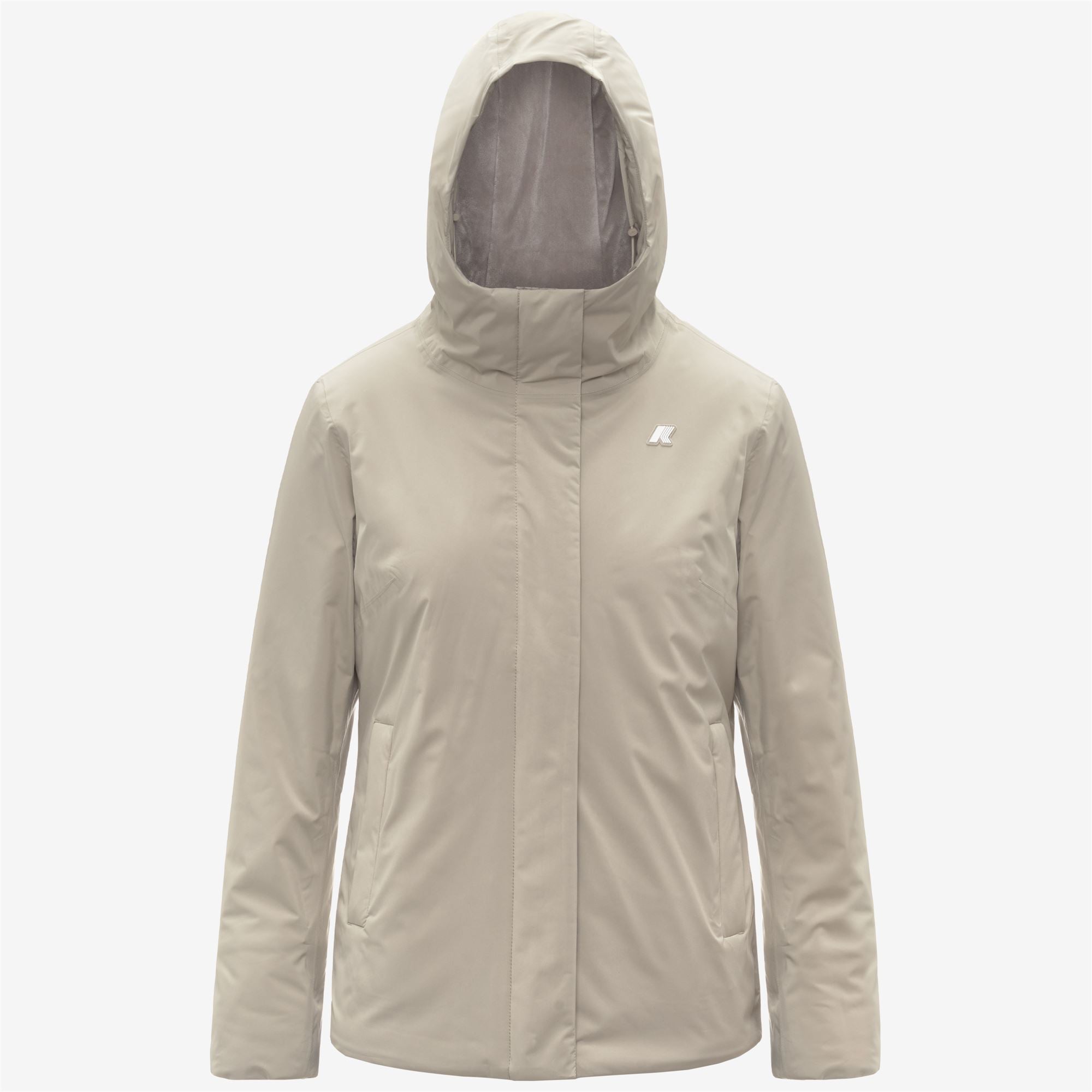 k-way-lil-soft-touch-marmotta-veste-courte-femme-beige-cashmere-grey-goat image 5