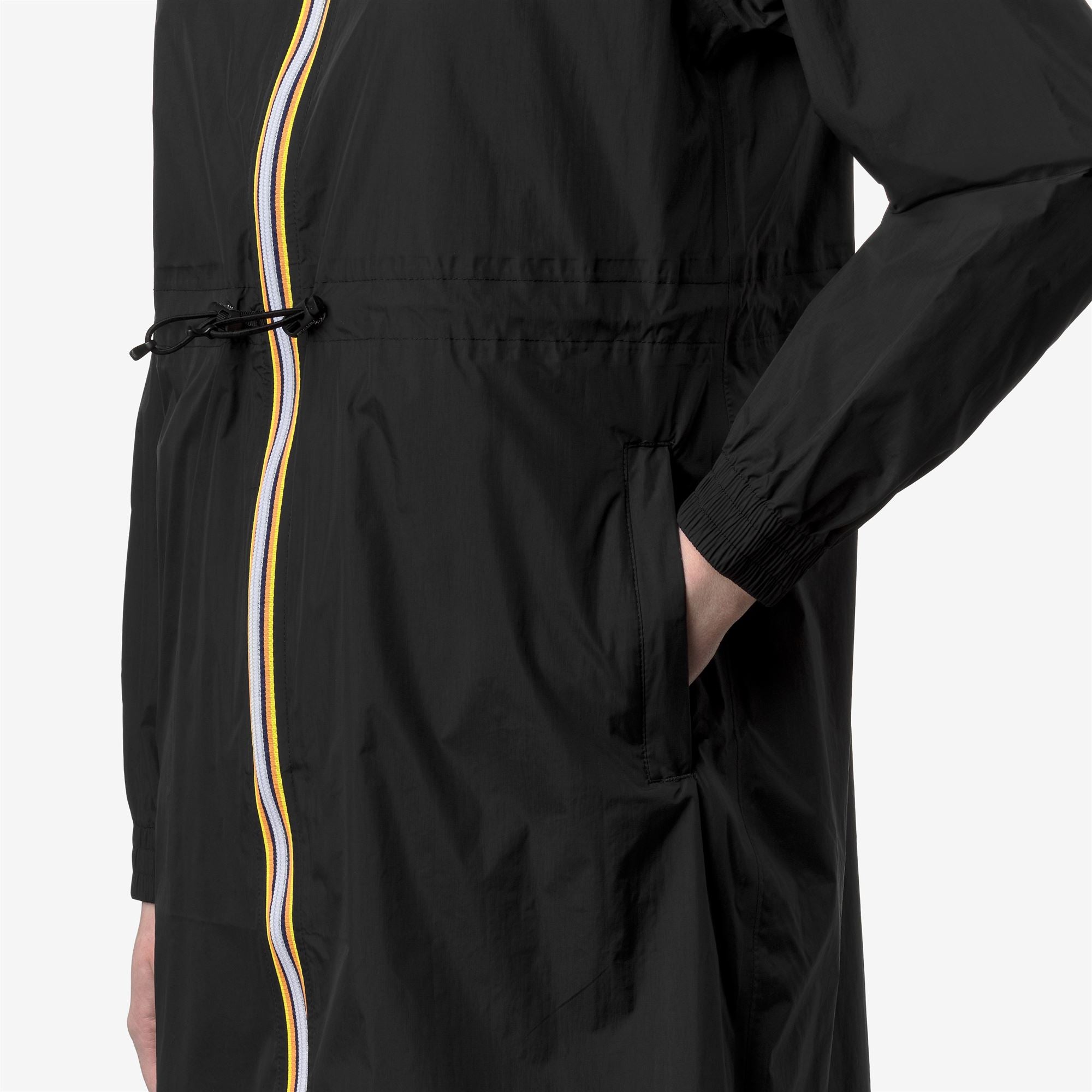 k-way-le-vrai-4-0-delia-veste-3-4-femme-black-pure image 4