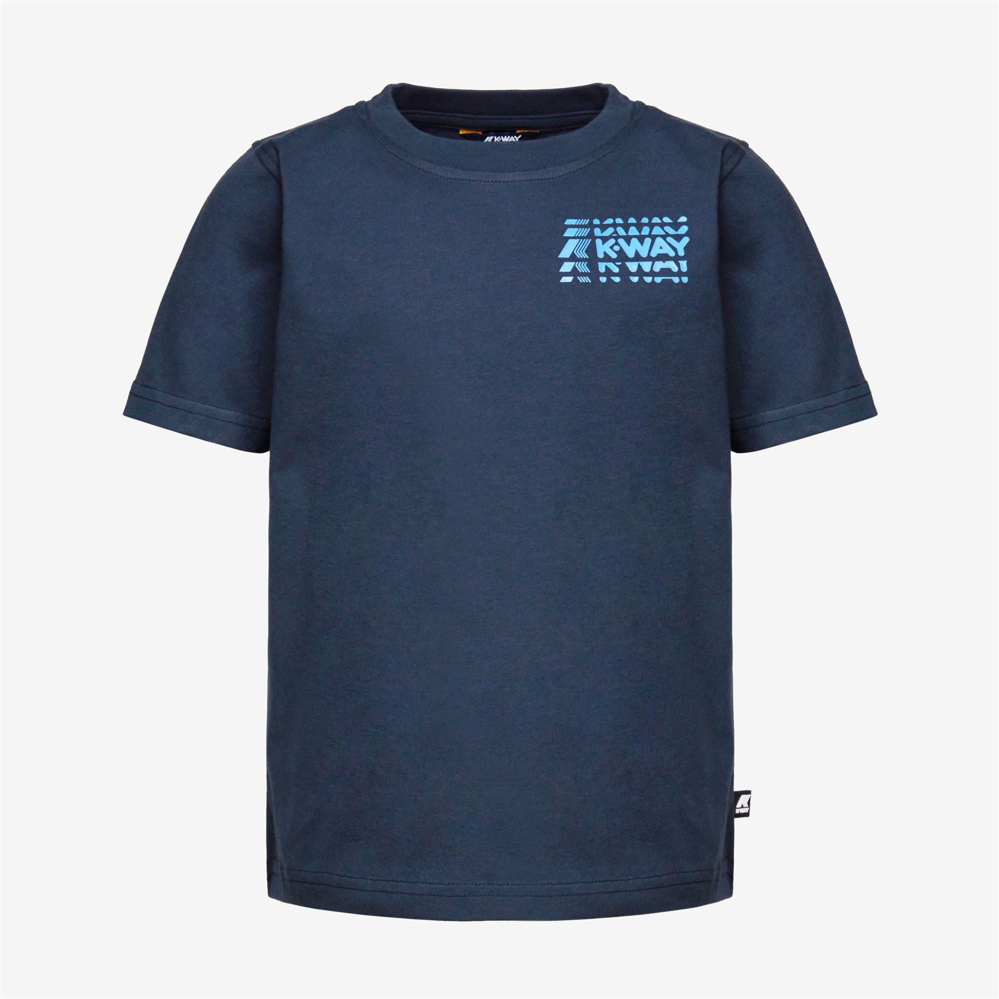 k-way-p-odom-multiple-logo-t-shirt-gar-on-blue-depth image 5