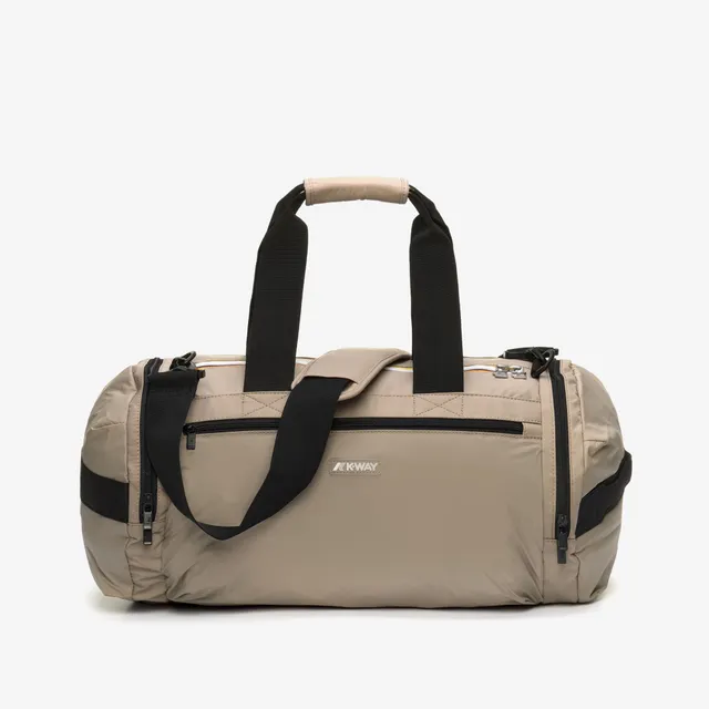 k-way-mereville-s-sac-polochon-unisexe-beige-taupe image 1
