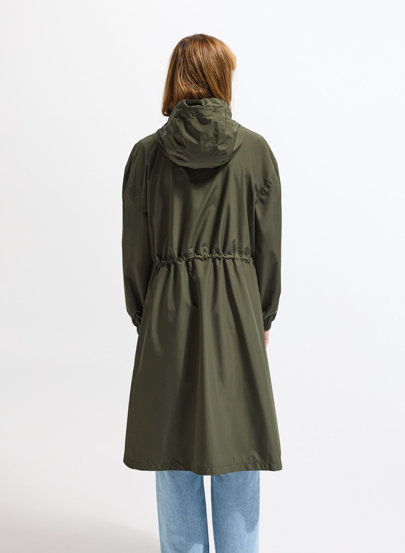 pyrenex-gemme-parka-longue-imperm-able-femme-capuche-kaki image 3