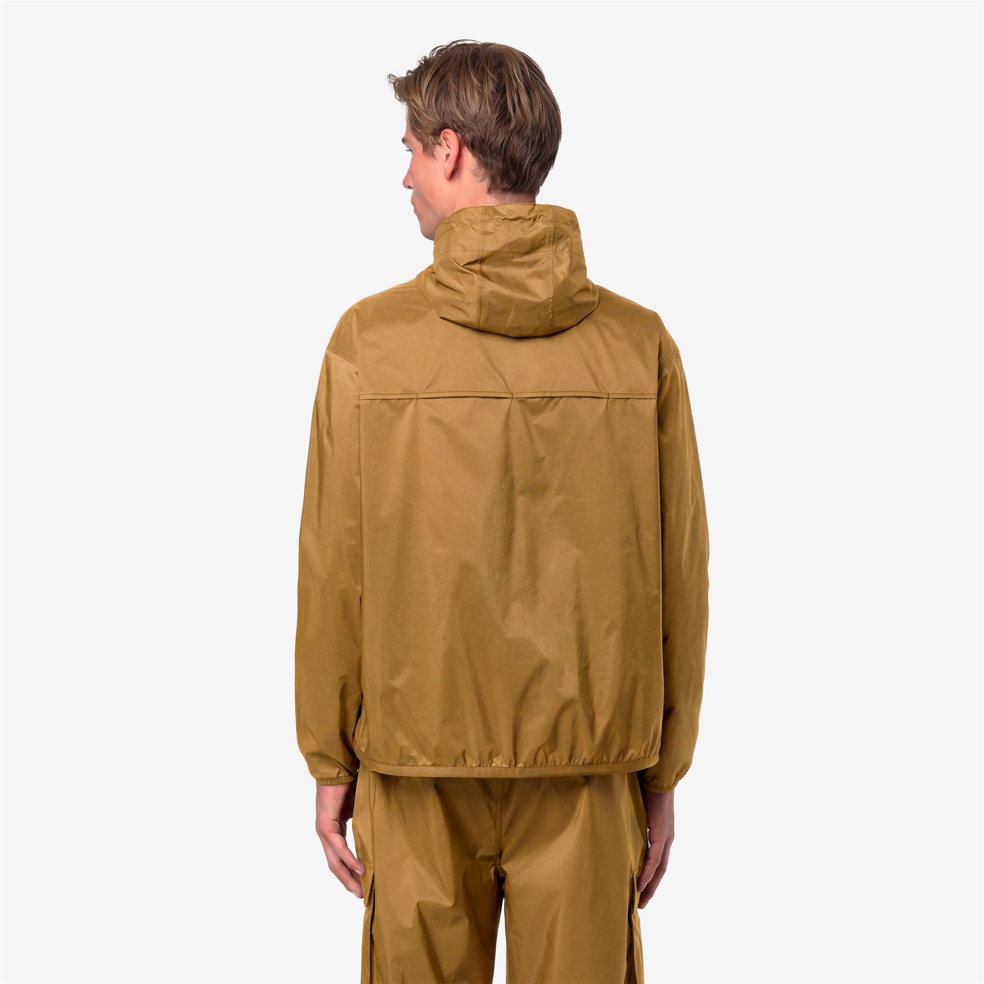 k-way-anglet-lf-veste-mi-longue-unisexe-brown-bistre image 3