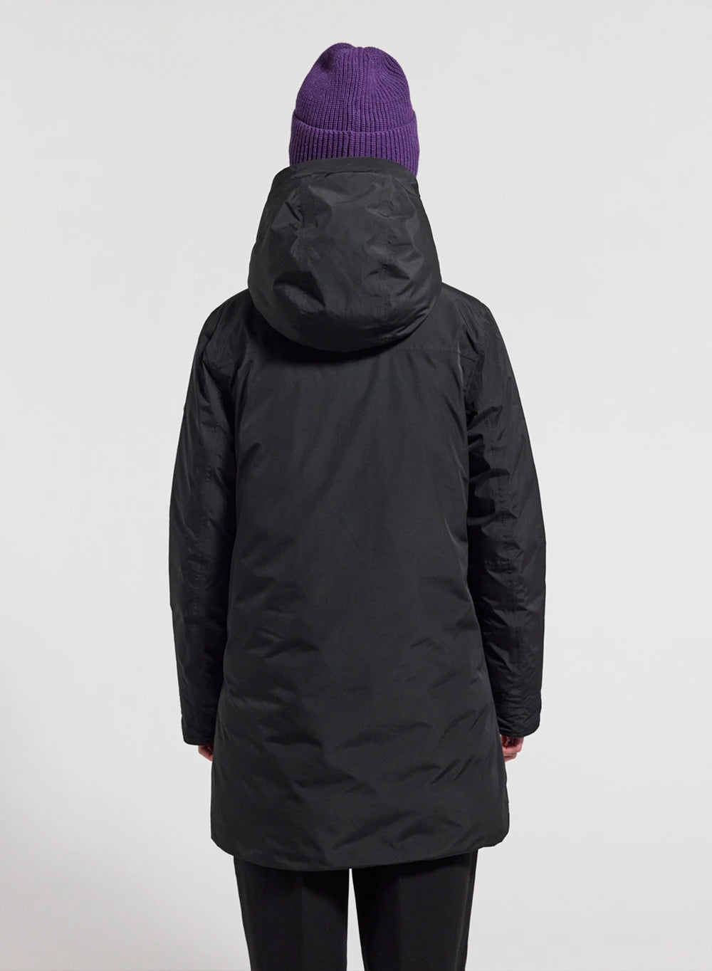 pyrenex-easy-parka-imperm-able-femme-noire-en-duvet-naturel image 4