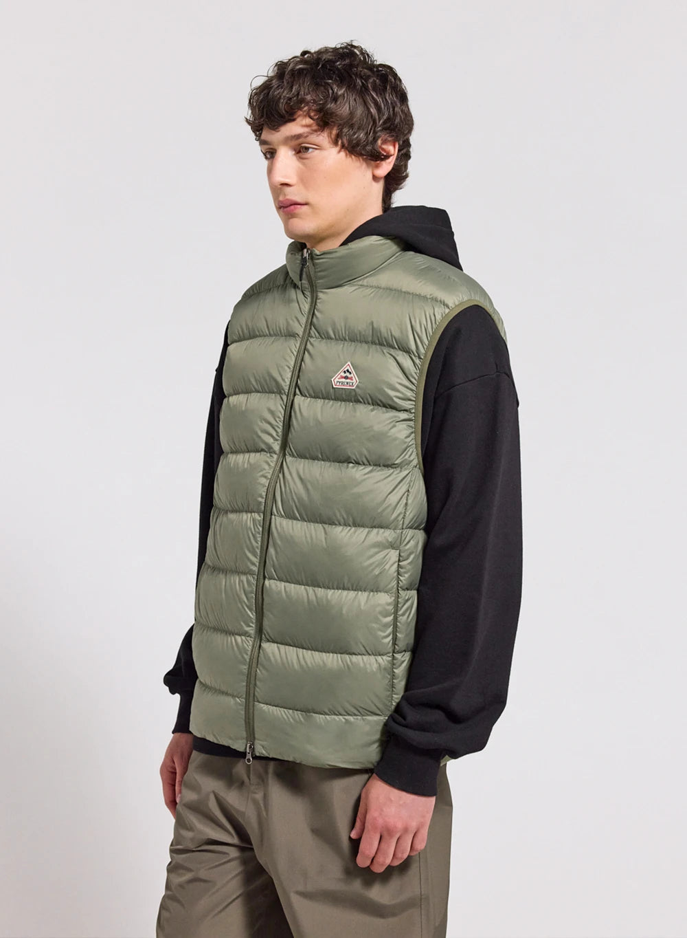 pyrenex-arial-doudoune-sans-manches-homme-khaki-clair image 1