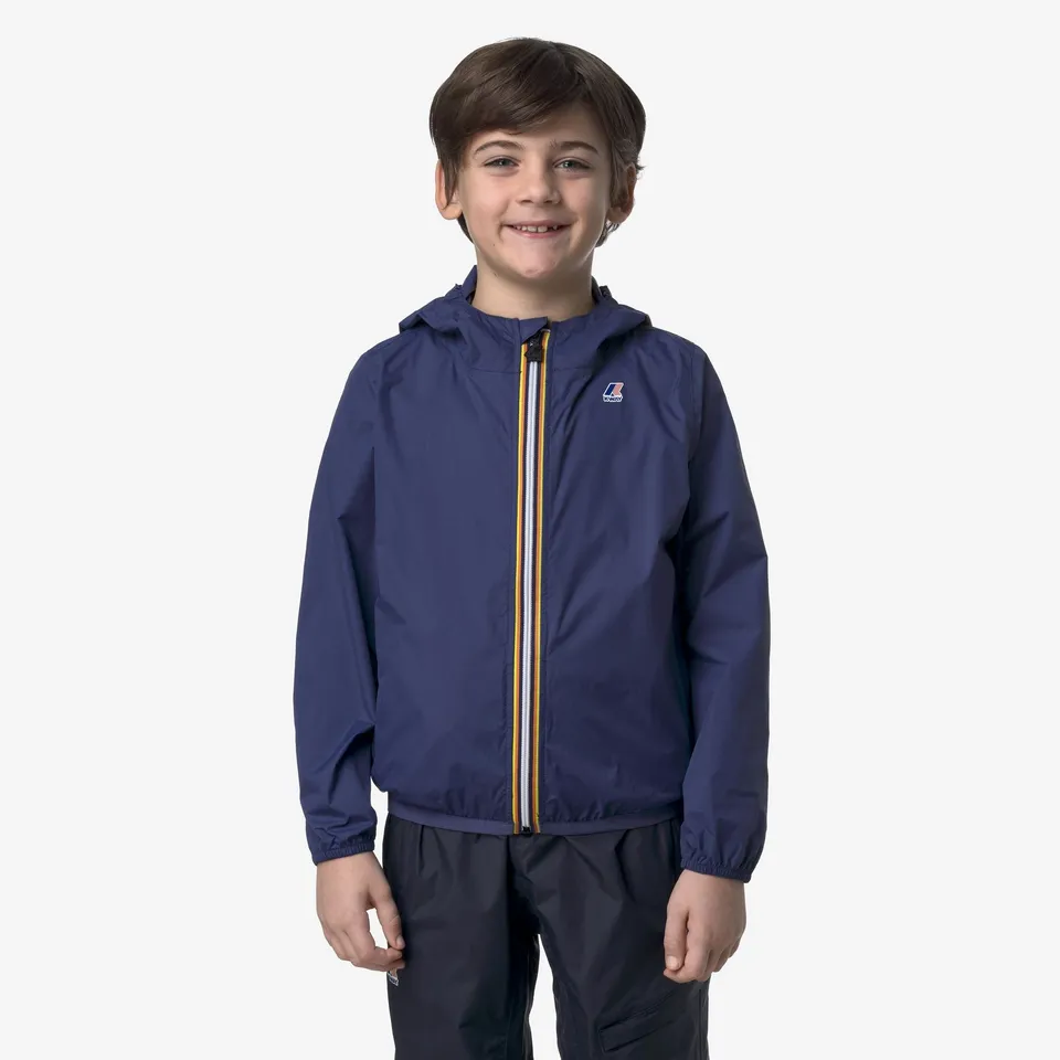 k-way-p-le-vrai-4-0-claude-veste-mi-longue-enfant-blue-deep-cobalt image 1