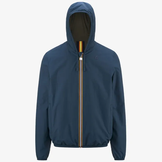 k-way-jacques-double-ripstop-veste-r-versible-homme-bleu image 1