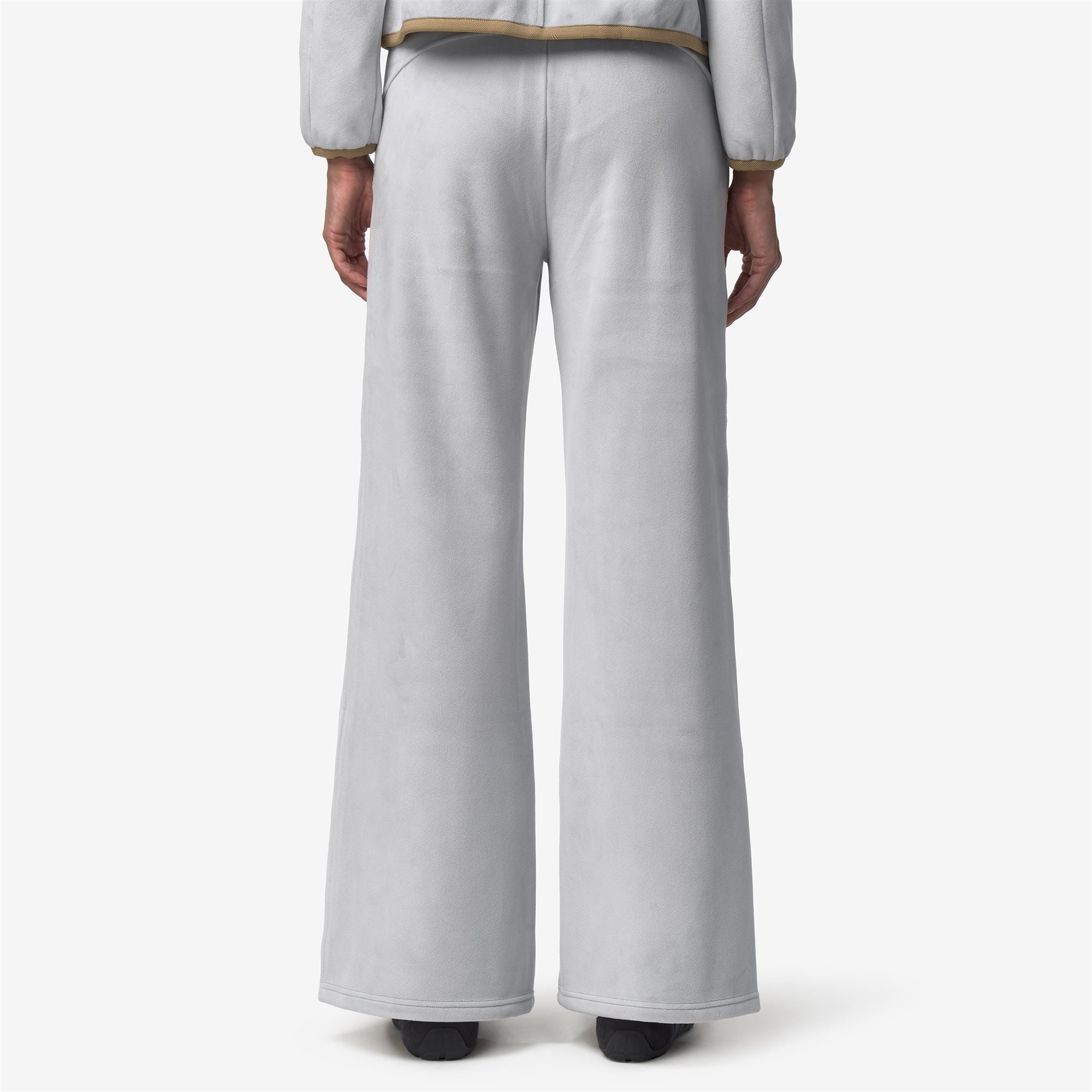 k-way-jenny-velour-polar-pantalon-sport-femme-grey-ash-beige-khaki image 3