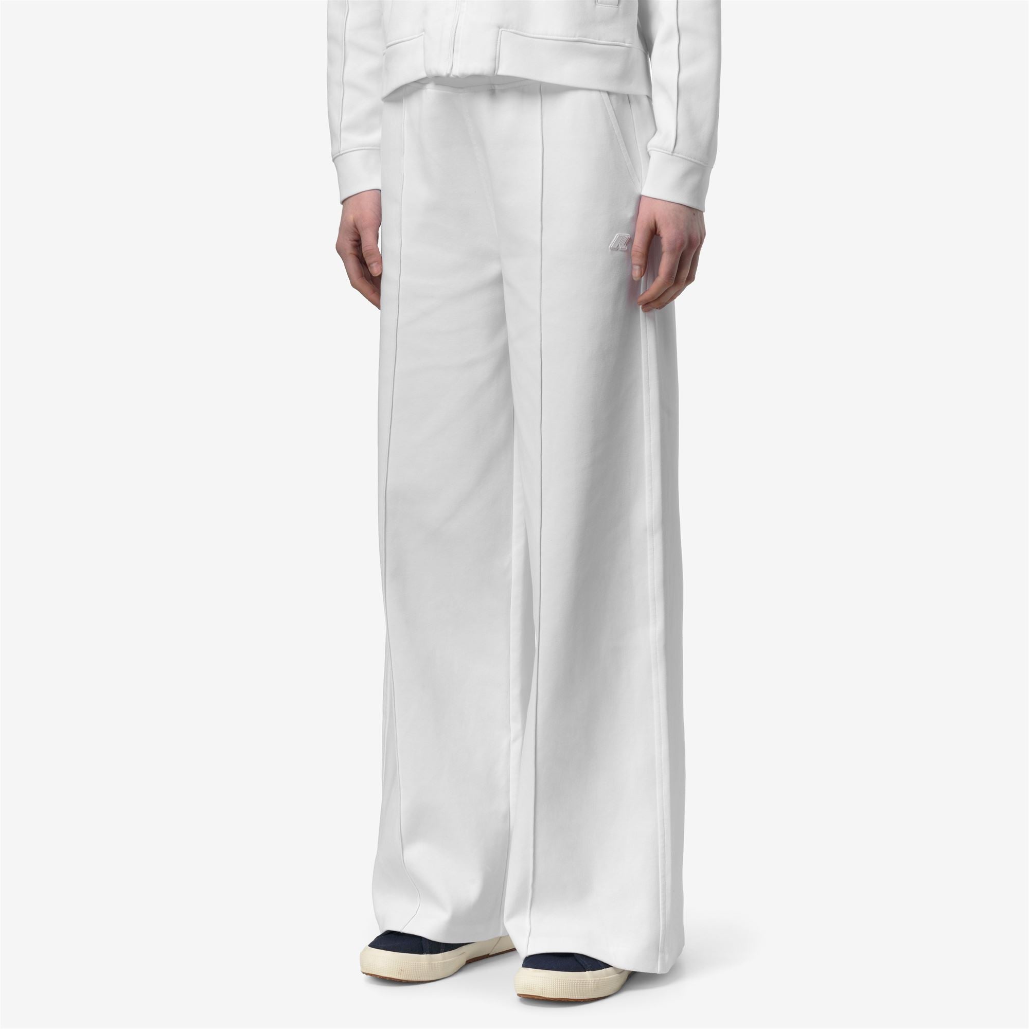 k-way-loyre-interlock-pantalon-de-sport-femme-white-white image 2