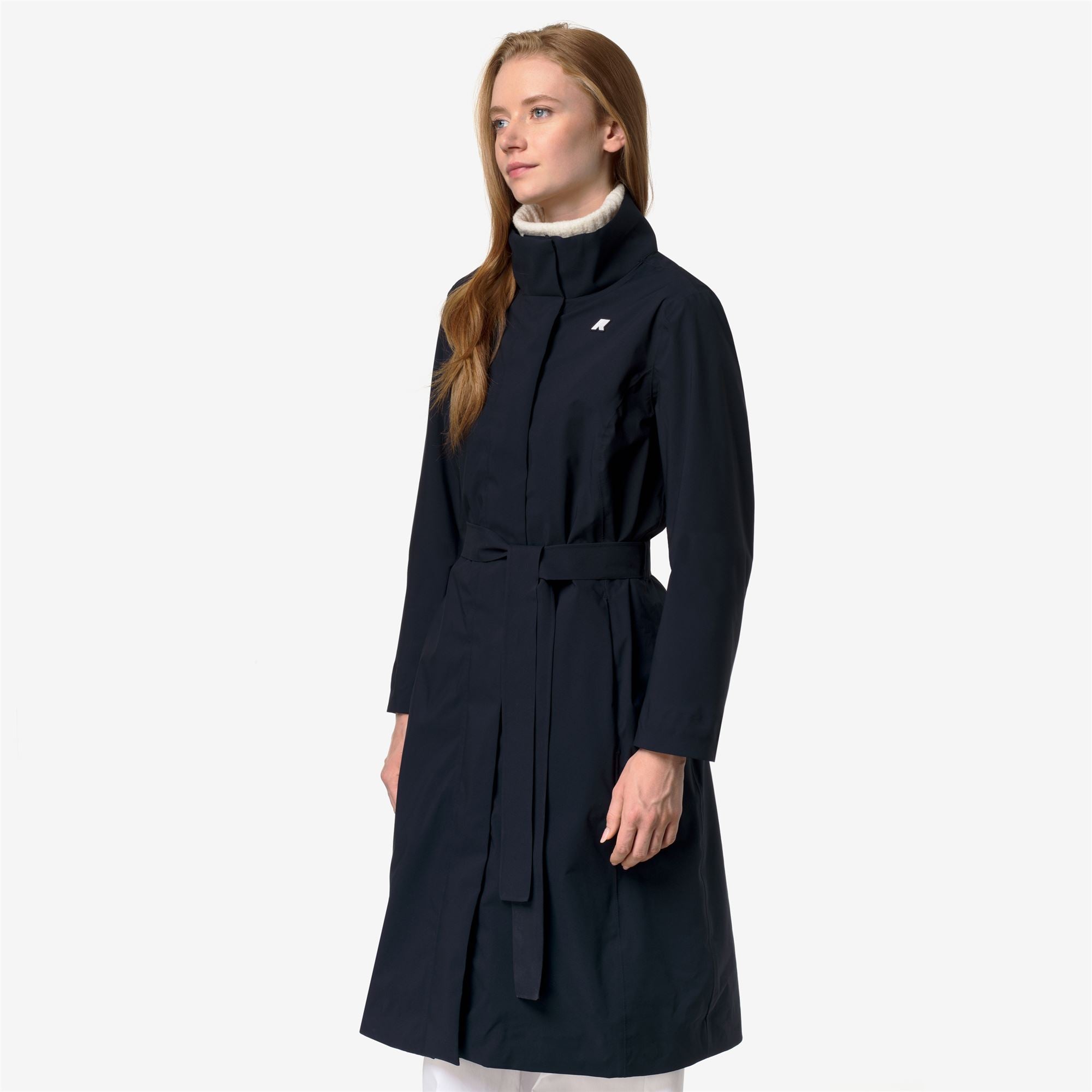 k-way-miranda-3in1-veste-longue-femme-blue-depth-red-dk image 2