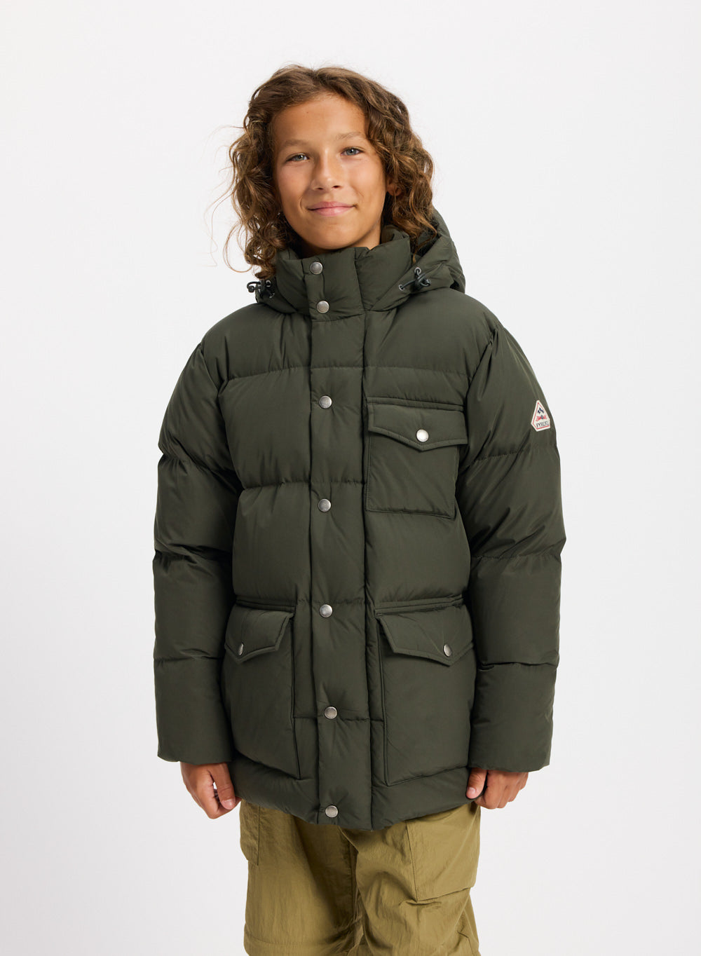 doudoune-hiver-enfant-pyrenex-soal-kaki-0-c-20-c image 1