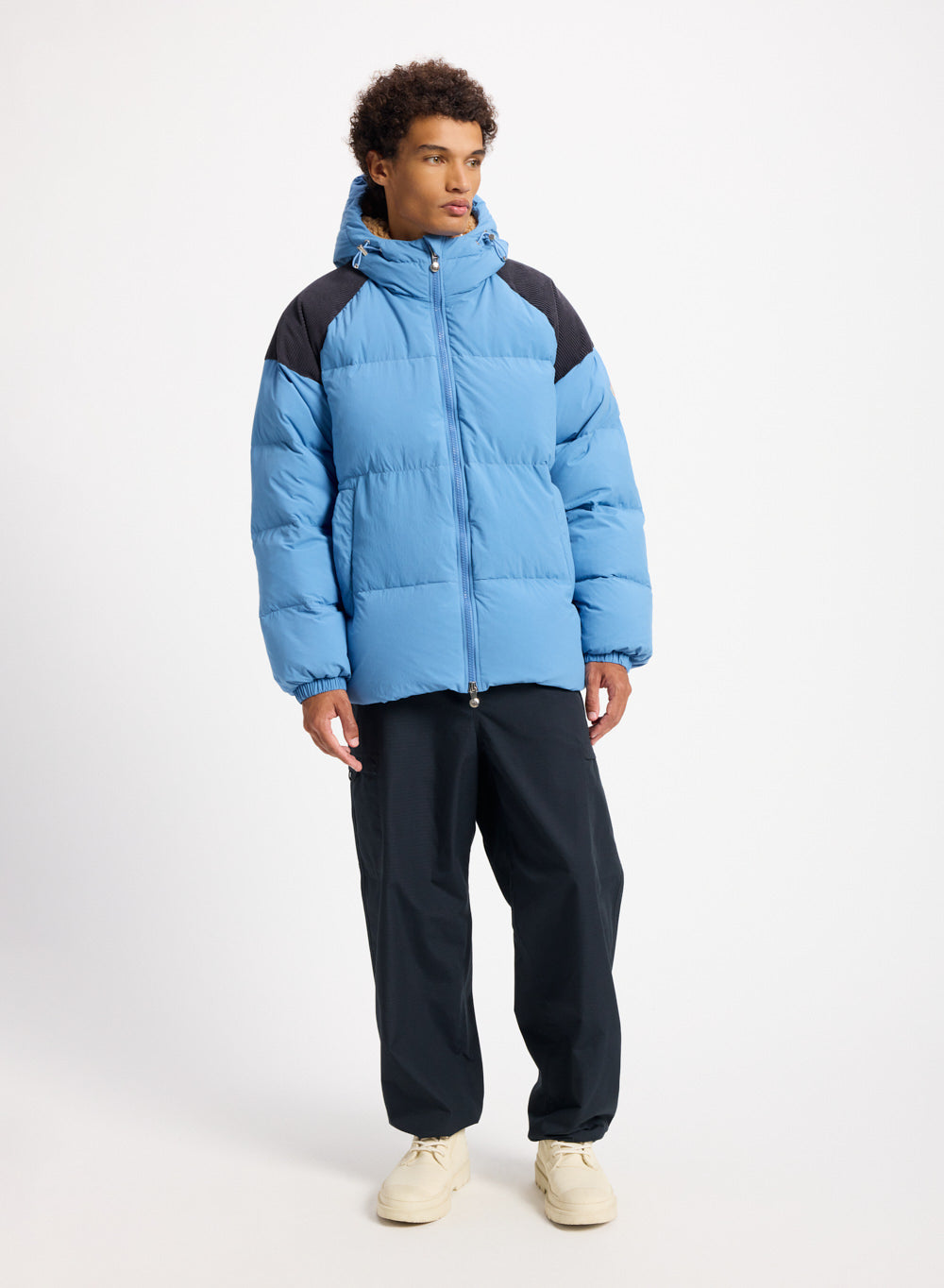 pyrenex-retro-sten-doudoune-unisexe-en-duvet-naturel-bleu-ciel image 3