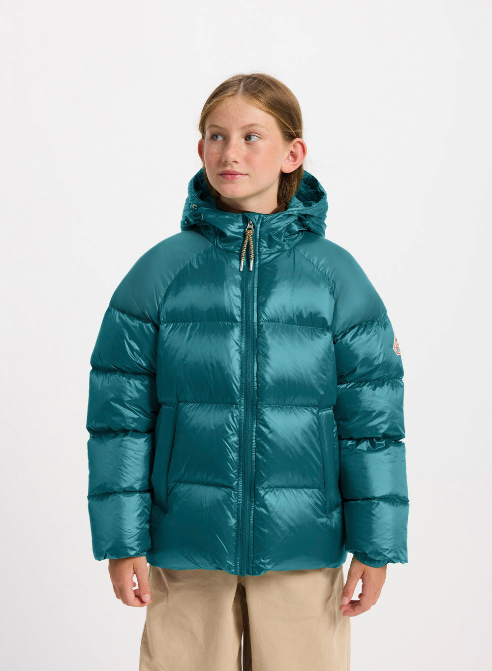 doudoune-capuche-enfant-pyrenex-sten-bleu-turquoise image 2