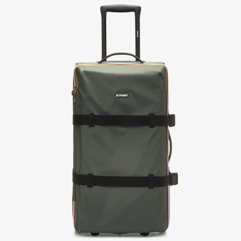 k-way-blossac-m-valise-trolley-unisexe-green-blackish-black-pure image 1