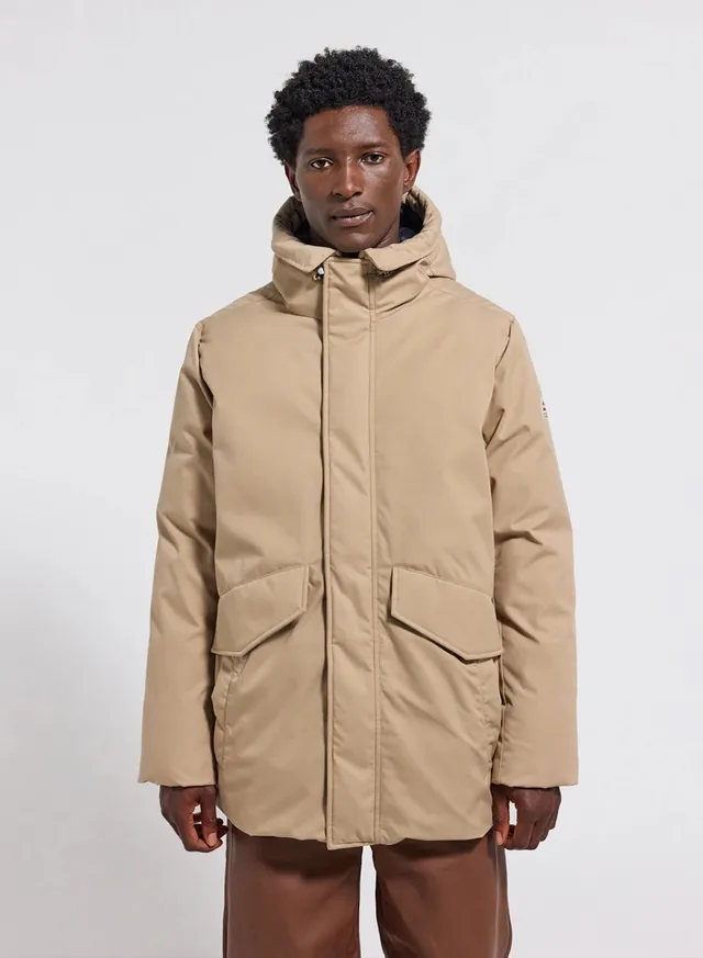 parka-matelass-e-capuche-homme-pyrenex-fingal-beige-clair image 1