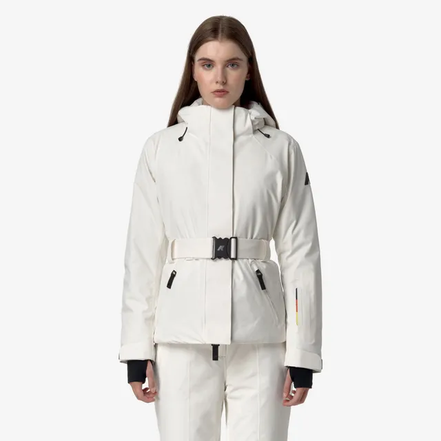 k-way-chevril-microtwill-2l-veste-femme-milieu-white-gardenia image 1