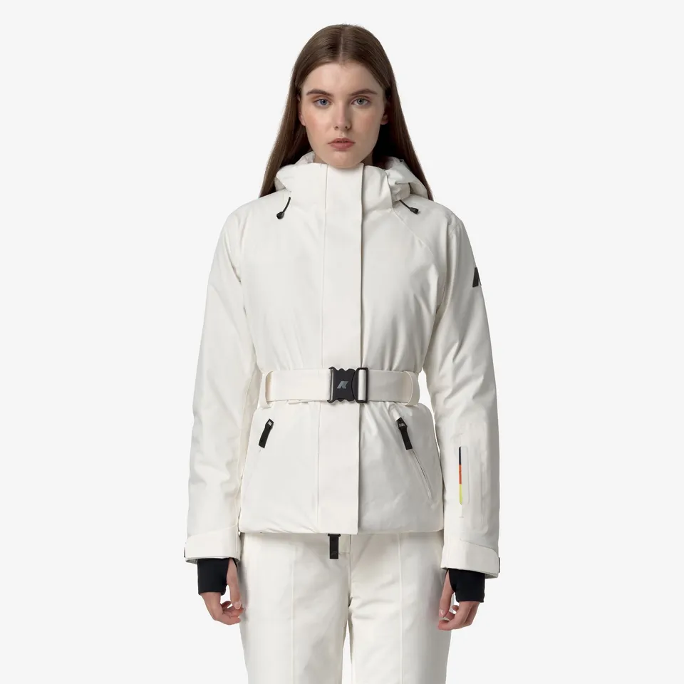 k-way-chevril-microtwill-2l-veste-femme-milieu-white-gardenia image 1