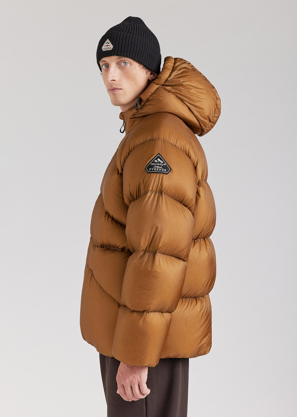 pyrenex-stellar-doudoune-technique-homme-bronze-capuche image 3