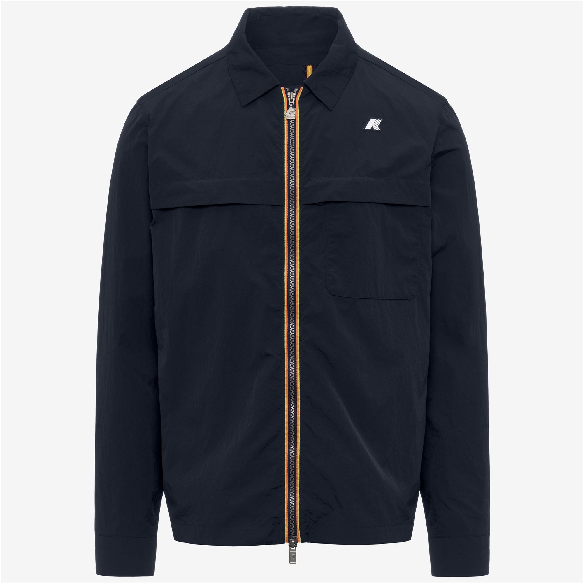 k-way-jules-light-nylon-veste-courte-homme-blue-depth image 5