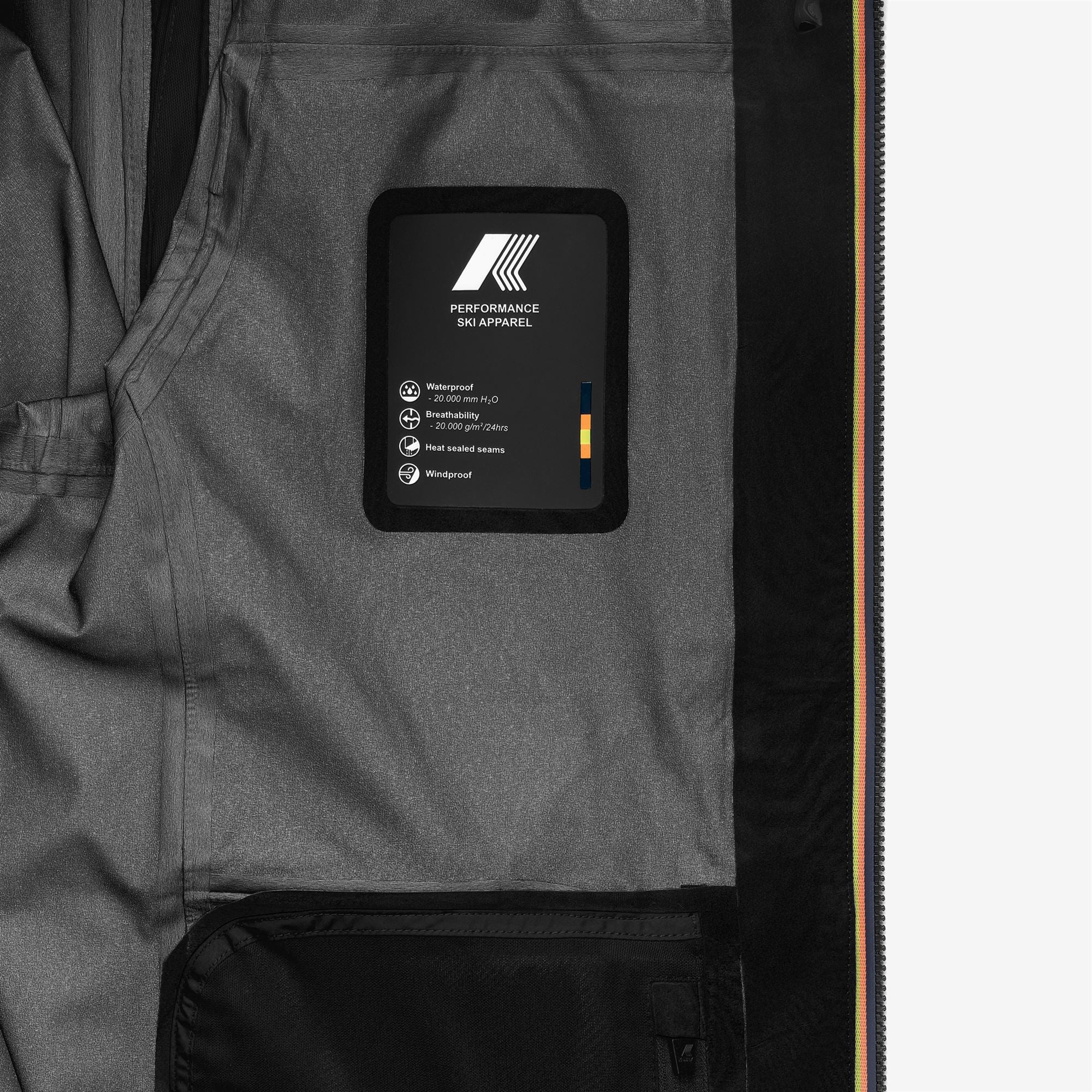 k-way-ollie-3l-scotty-james-veste-ski-homme-black-pure image 6