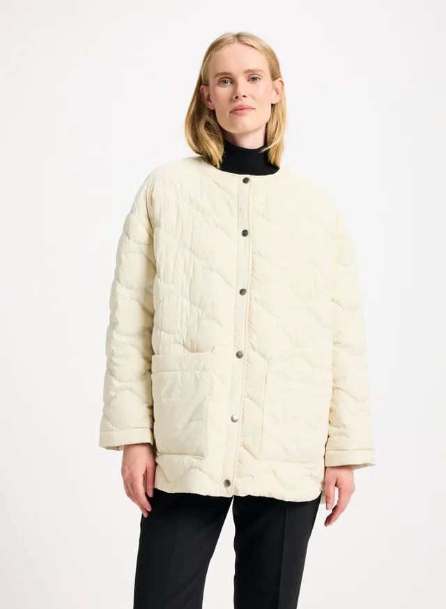 doudoune-l-g-re-femme-pyrenex-sienna-col-rond-beige image 1